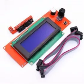 RepRap Smart Controller 2004 LCD albastru