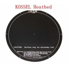   Placă de încălzire rotundă 300mm Kossel Rostock Delta PCB 