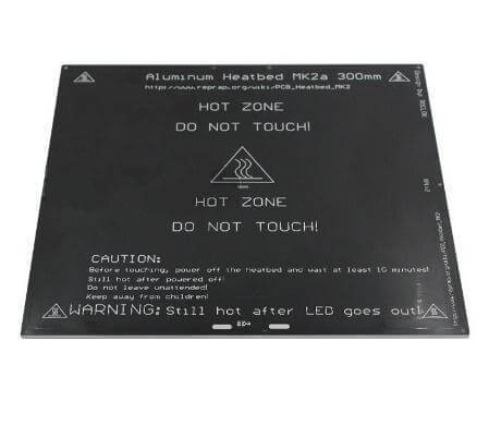 Placă de încălzire aluminiu MK2A 300*300*3.0mm 