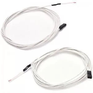 Termistor 1% NTC B3950 100K cu cablu 1m și priză 2pin 2.54mm 