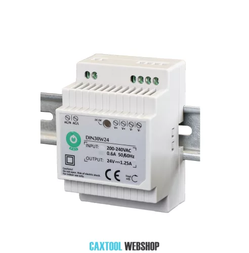 MW Power DIN30W12 sursă de alimentare pe șină DIN 30W 12V 2.5A