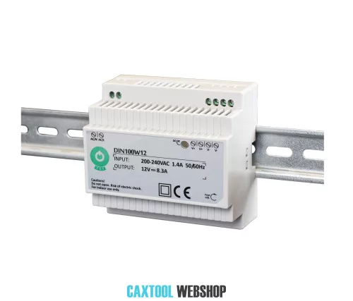 MW Power DIN100W24 sursă de alimentare pe șină DIN 100W 24V 4.15A