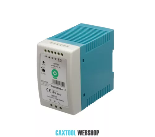MW Power MDIN100W12 sursă de alimentare pe șină DIN 100W 12V 8.3A