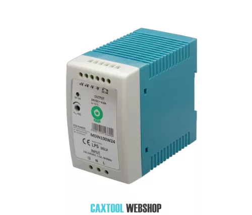MW Power MDIN100W24 sursă de alimentare pe șină DIN 100W 24V 4A