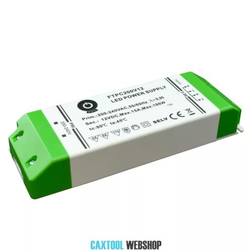 MW Power LED sursă de alimentare FTPC200V12 180W 12V 15A