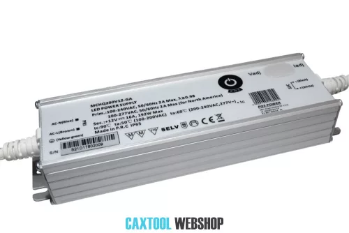 MW Power LED sursă de alimentare MCHQ200V12-GA 192W 12V 16A
