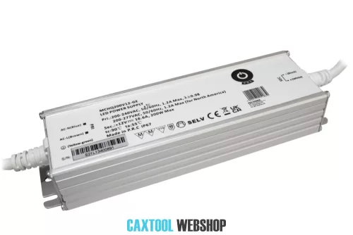MW Power LED sursă de alimentare MCHQ200V24-GE 200W 24V 8.3A