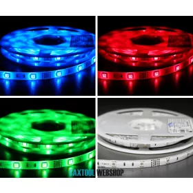  MW Power bandă LED profesională 60LED/m 14.4W/m 24V RGB IP64 5m