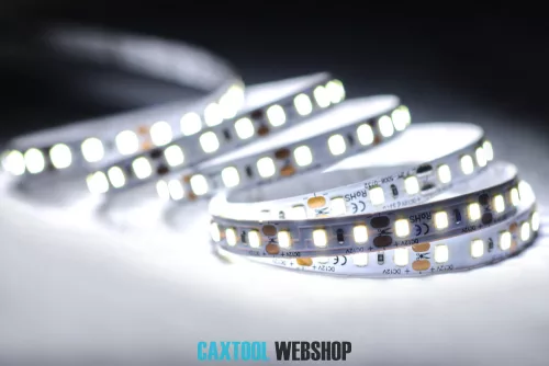 MW Power bandă LED profesională 60LED/m 6W/m 24V 4000K neutru alb IP64 5m