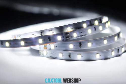 MW Power bandă LED profesională 60LED/m 6W/m 24V 6500K alb IP33 5m