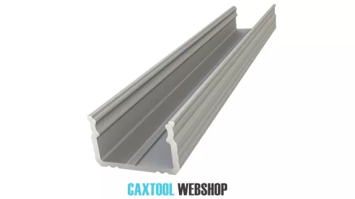 GLALU profil LED din aluminiu pentru montare la suprafață 9x16mm 3030mm naturale