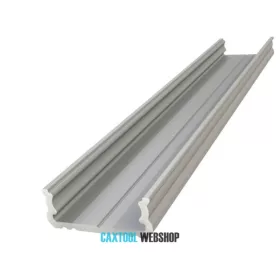   GLALU profil LED din aluminiu anodizat pentru montare la suprafață 6x16mm 3000mm argint