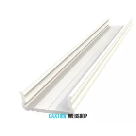   GLALU profil LED din aluminiu pentru montare la suprafață 6x16mm 3000mm alb