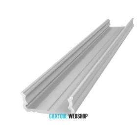   GLALU profil LED din aluminiu pentru montare la suprafață 6x16mm 3000mm naturale