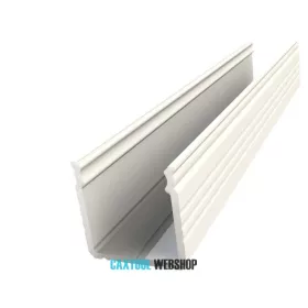   GLALU profil LED din aluminiu pentru montare la suprafață 16x16mm 3000mm alb