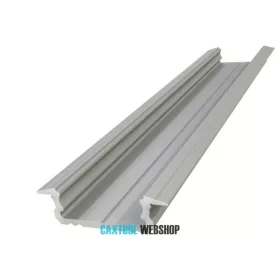   GLALU profil LED încastrat din aluminiu anodizat 5x16mm 1000mm argint