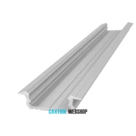   GLALU profil LED încastrat din aluminiu 5x16mm 3000mm naturale