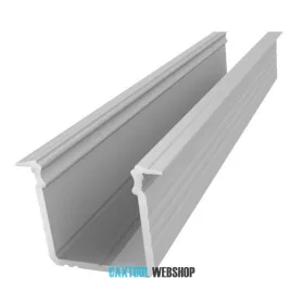   GLALU profil LED încastrat din aluminiu 15x16mm 1000mm naturale