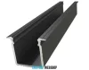 GLALU profil LED încastrat din aluminiu 15x16mm 1000mm negru