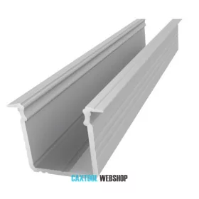   GLALU profil LED încastrat din aluminiu 15x16mm 2020mm naturale