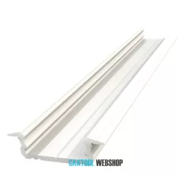 GLALU profil LED încastrat din aluminiu 5x16mm 3000mm alb