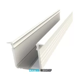 GLALU profil LED încastrat din aluminiu 15x16mm 3000mm alb
