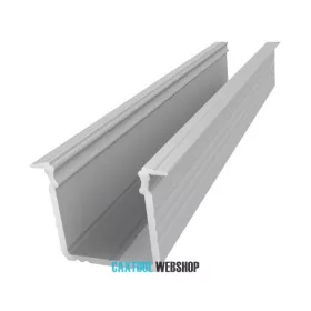   GLALU profil LED încastrat din aluminiu 15x16mm 3000mm naturale