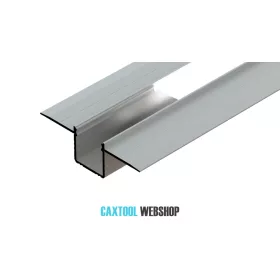   GLALU profil LED din aluminiu ascuns 12,5x16mm 3000mm naturale