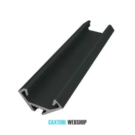 GLALU profil de colț LED din aluminiu 12x12mm 1000mm negru