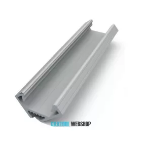   GLALU profil de colț LED din aluminiu 12x12mm 2020mm naturale