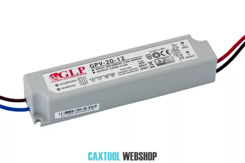 GLP plastic sursă de alimentare LED GPV-20-15 20W 15V 1.33A
