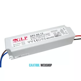 GLP plastic sursă de alimentare LED GPV-60-12 60W 12V 5A