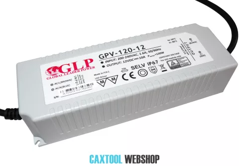 GLP plastic sursă de alimentare LED GPV-120-12 120W 12V 10A