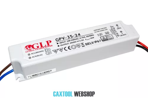 GLP plastic sursă de alimentare LED GPV-35-24 35W 24V 1.5A