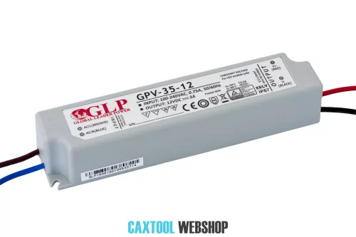 GLP plastic sursă de alimentare LED GPV-35-5 35W 5V 5A