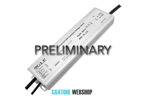 GLP subțire LED driver GEMC-150-24-DA 150W 24V 6.25A