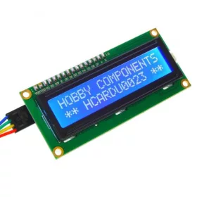 Ecran LCD1602 lumină fundal albastru IIC/I2C 
