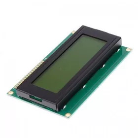 Ecran LCD2004 lumină fundal verde