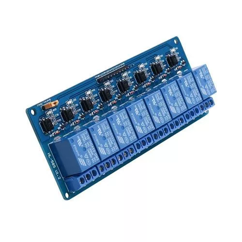 Modul releu 8 canal cu iluminație cuplaj 5V
