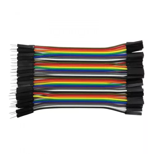 Cablu Male to Female Jumper 10cm 40buc