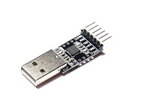 Modul seria CP2102 USB 2.0 - TTL UART 6Pin negru