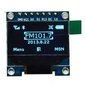   Modul ecran 0.96" Inch SPI OLED LCD Albastru+ CSpin 7pin