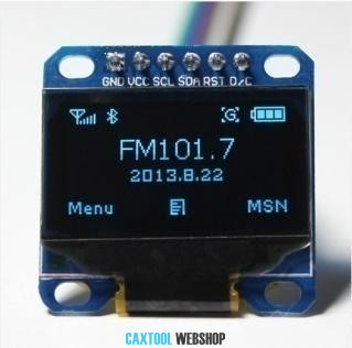 Modul ecran 1.3" Inch SPI OLED LCD 6pin Albastru