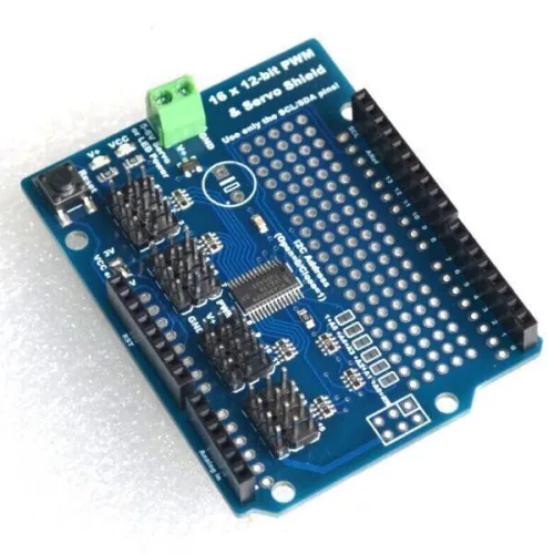 Shield modul Servo Driver  16 Channel 12-bit PWM I2C interfață PCA9685
