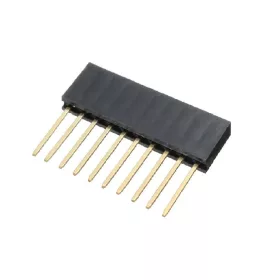 Conector 10 Pin Female 11mm înalt stackable header 