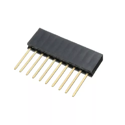 Conector 10 Pin Female 11mm înalt stackable header 