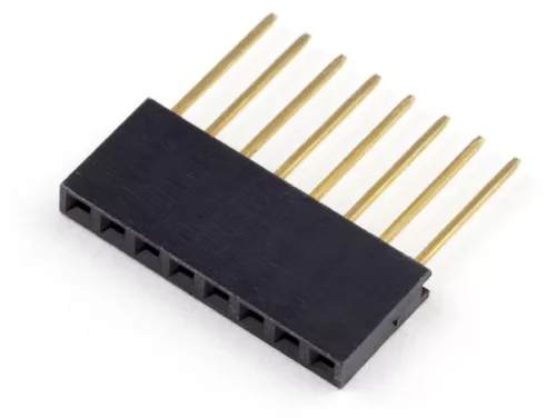 Conector 8 Pin Female 11mm înalt stackable header
