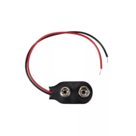 Conector baterie 9V, 10cm