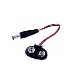 Conector baterie 9V cu mufă
