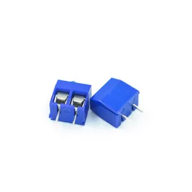Șurub terminal KF301-2P 5.08mm albastru